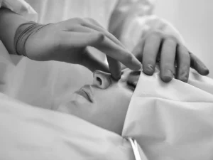 ماساژ بینی بعد جراحی
