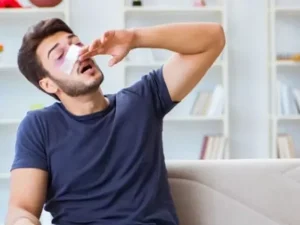 خمیازه بعد از عمل بینی