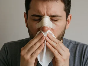 گرفتگی بینی بعد عمل بینی